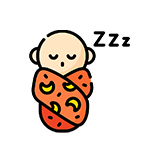 Newborn sleep routine support