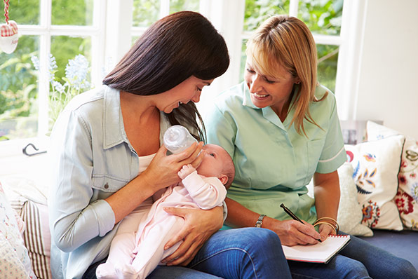 Infant care specialist support
