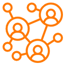 Caregivers connecting with families