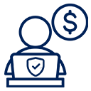 Secure post-service payment policy